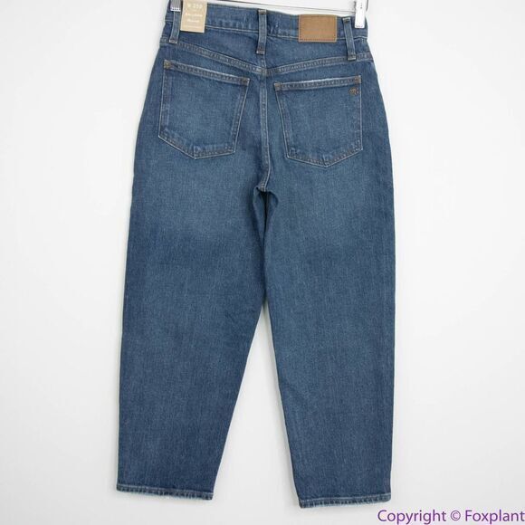 NEW Madewell Petite Balloon Jeans in Ellisboro Wash, P25 - Picture 5 of 16